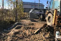 Монтаж септика Евродиамант 5 лонг в поселке Никольское